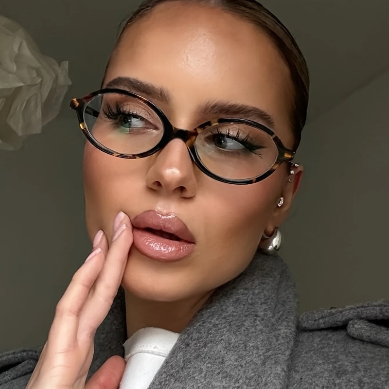 Vintage Fashion Glasses - 빈티지 타원형 선글라스 여성 럭셔리 브랜드