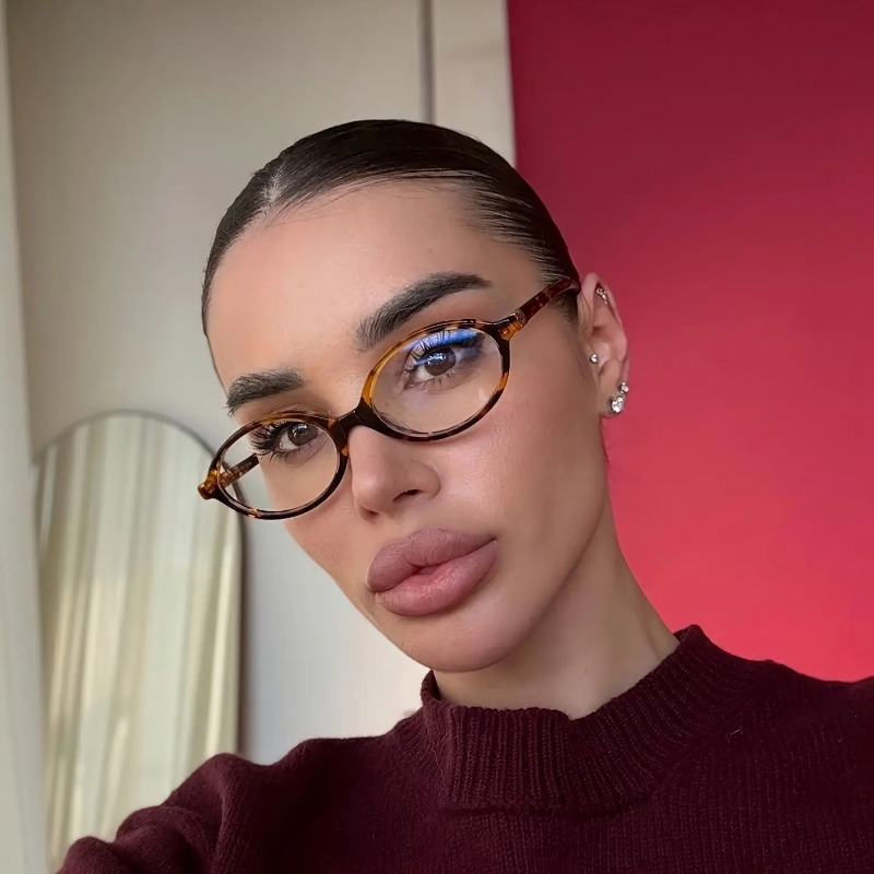 빈티지 타원형 선글라스 여성 럭셔리 브랜드 디자이너 작 - Vintage Fashion Glasses 리뷰 및 가격