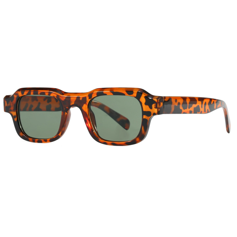 여성 빈티지 직사각형 프레임 선글라스 패션 레트로 선글 - Vintage Fashion Glasses 리뷰 및 가격