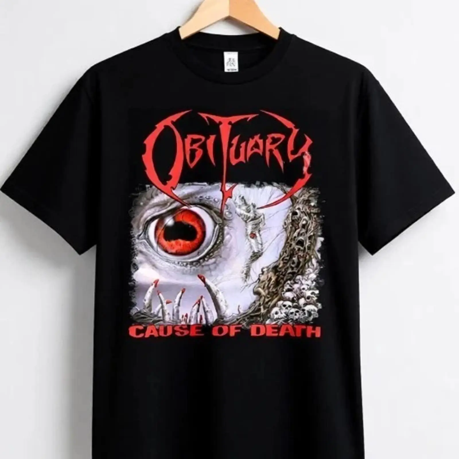 티셔츠 사망 원인 코튼 뉴 스래시 메탈 빈티지 워싱 약 - Vintage Fashion Obituaries 리뷰 및 가격