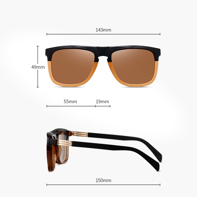 선글라스 클립 온 편광 선글라스 남성 여성 패션 접이식 - Vintage Fashion Glasses 리뷰 및 가격