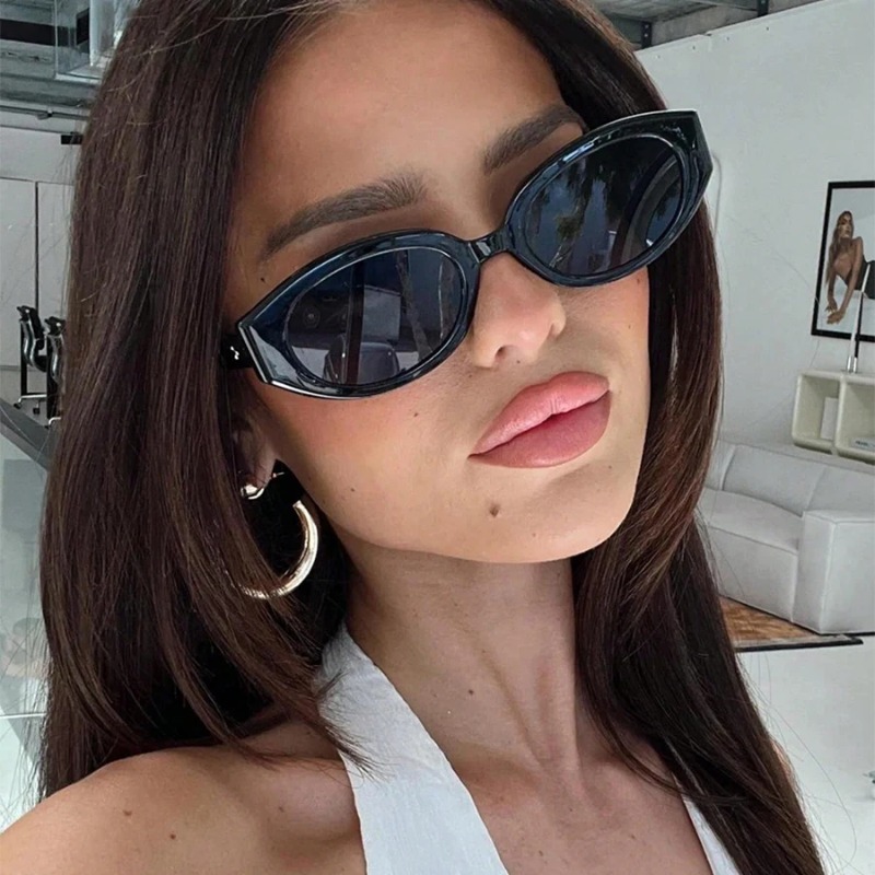 빈티지 고양이 눈 선글라스 여성 레트로 쉐이드 블랙 선 - Vintage Fashion Glasses 리뷰 및 가격
