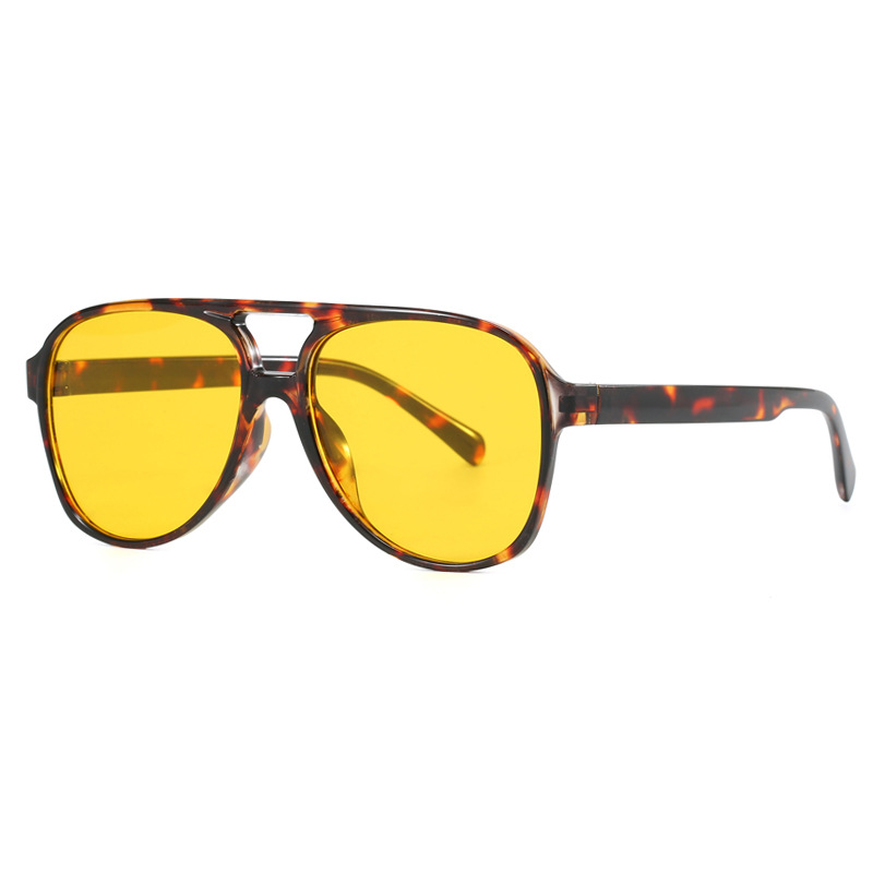 새로운 빈티지 클래식 디자이너 더블 브리지 파일럿 선글 - Vintage Fashion Glasses 리뷰 및 가격