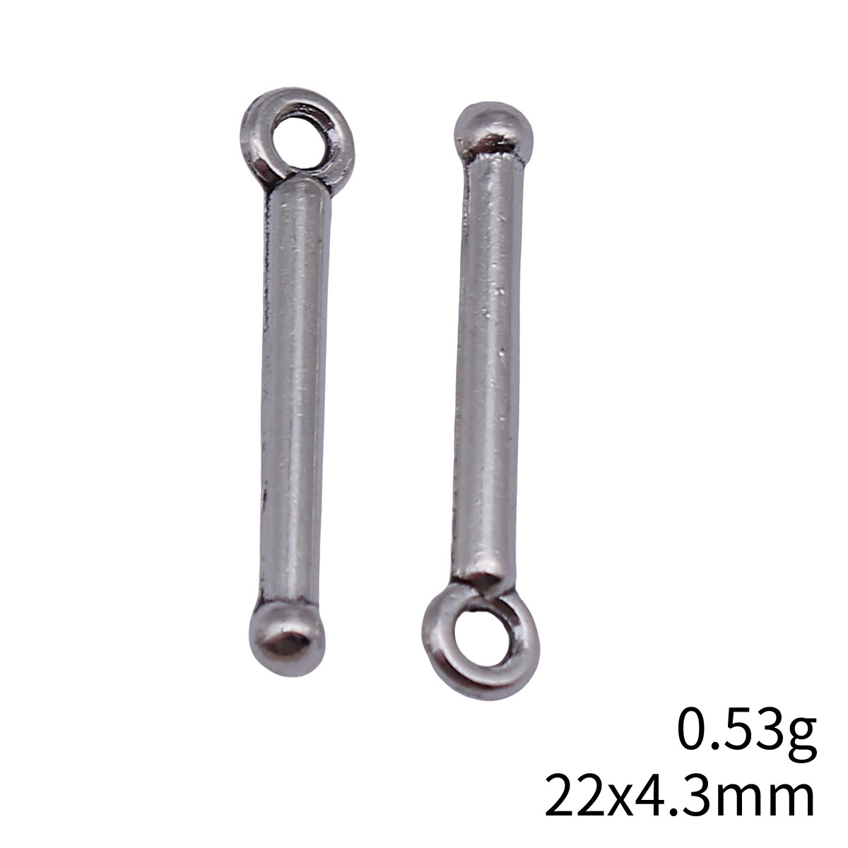 80개 22x4.3mm(0.87x0.17인치) 앤틱 실 - Vintage Urban Fashion 리뷰 및 가격